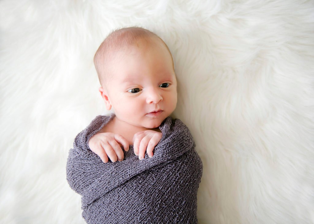 Livingston TX baby boy newborn during his in-home newborn session