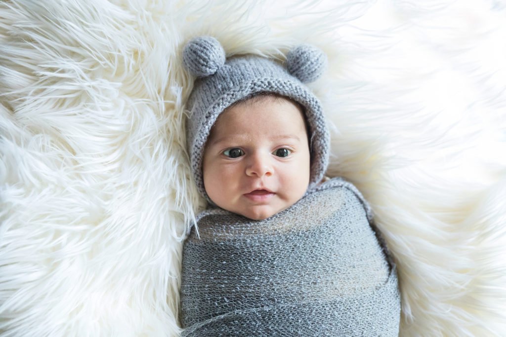 Houston TX baby boy newborn during his in-home newborn session