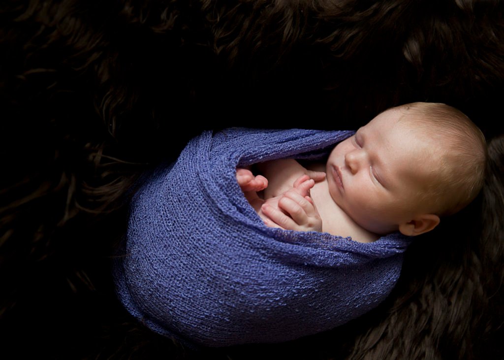 The Woodlands TX baby boy newborn during his in-home newborn session