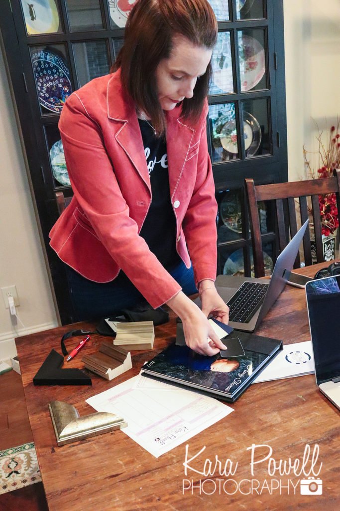 Photo of Kara Powell, principal photographer at Kara Powell Photography who loves to receive small business love.