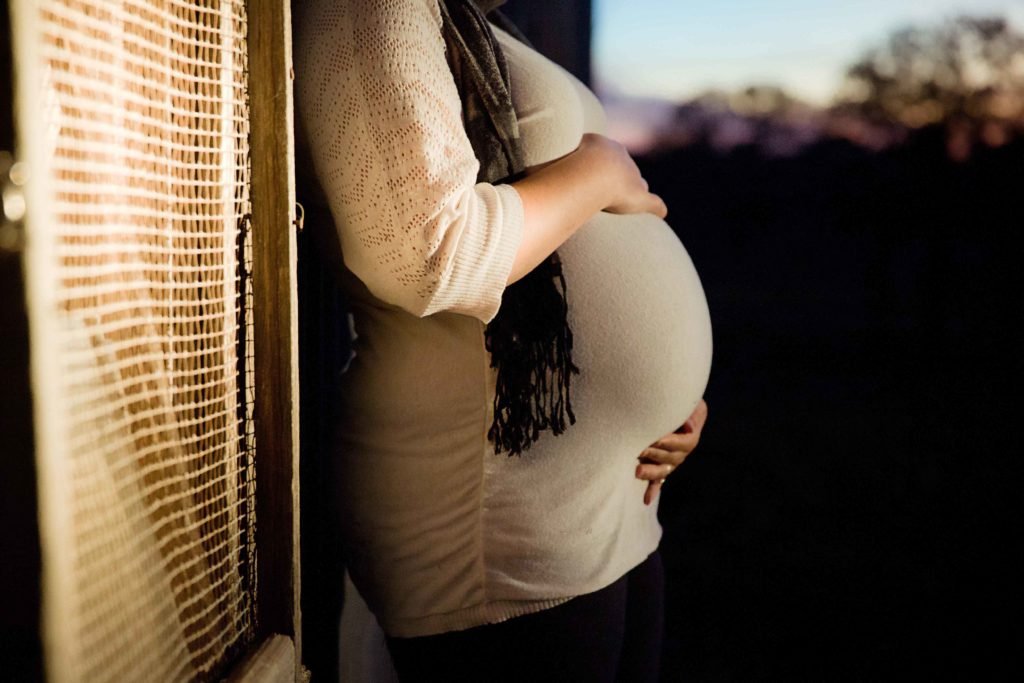 Huntsville TX expecting mother on her land