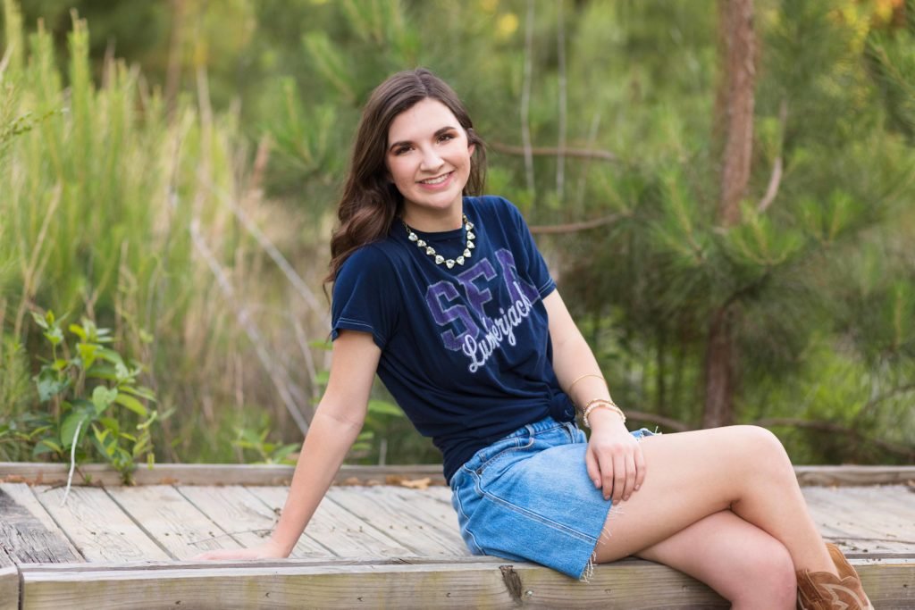 2020 Senior Conroe TX taken by Kara Powell Photography