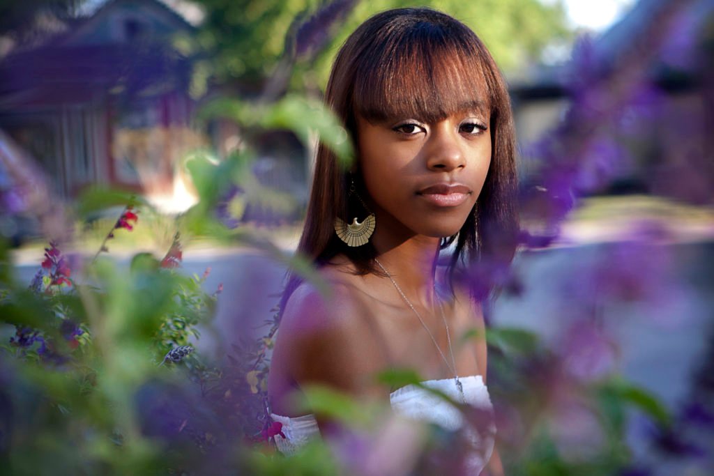 2020 senior girl Spring TX taken by Kara Powell Photography