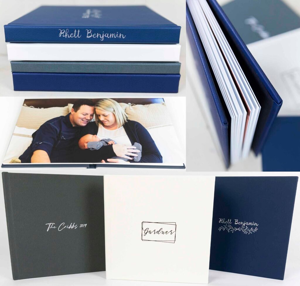 Custom album examples Kara Powell Photography