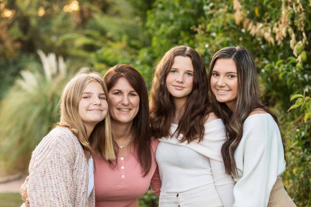 Family of 5 at Fernland In Montgomery TX