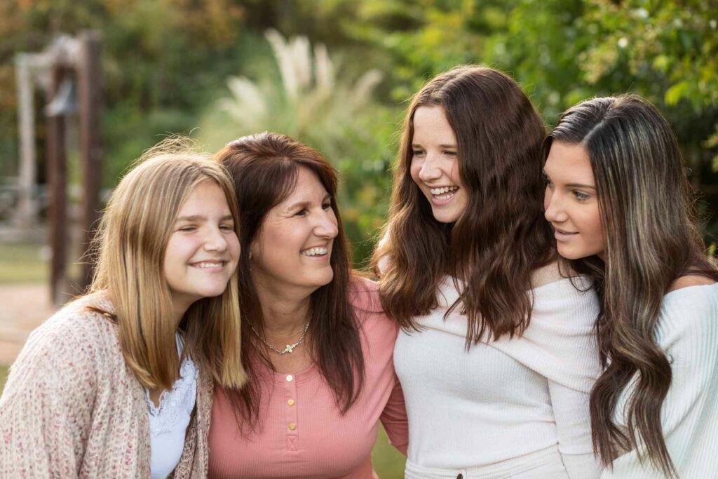 Family of 5 at Fernland In Montgomery TX
