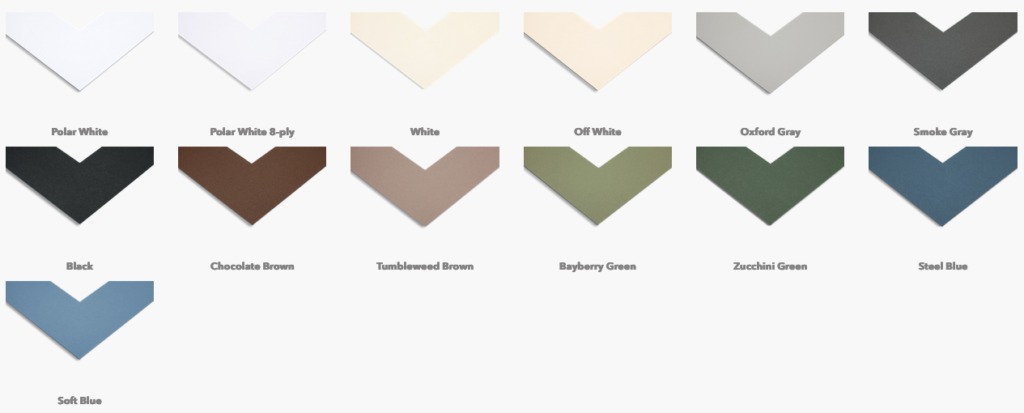 Matte color choices Kara Powell Photography