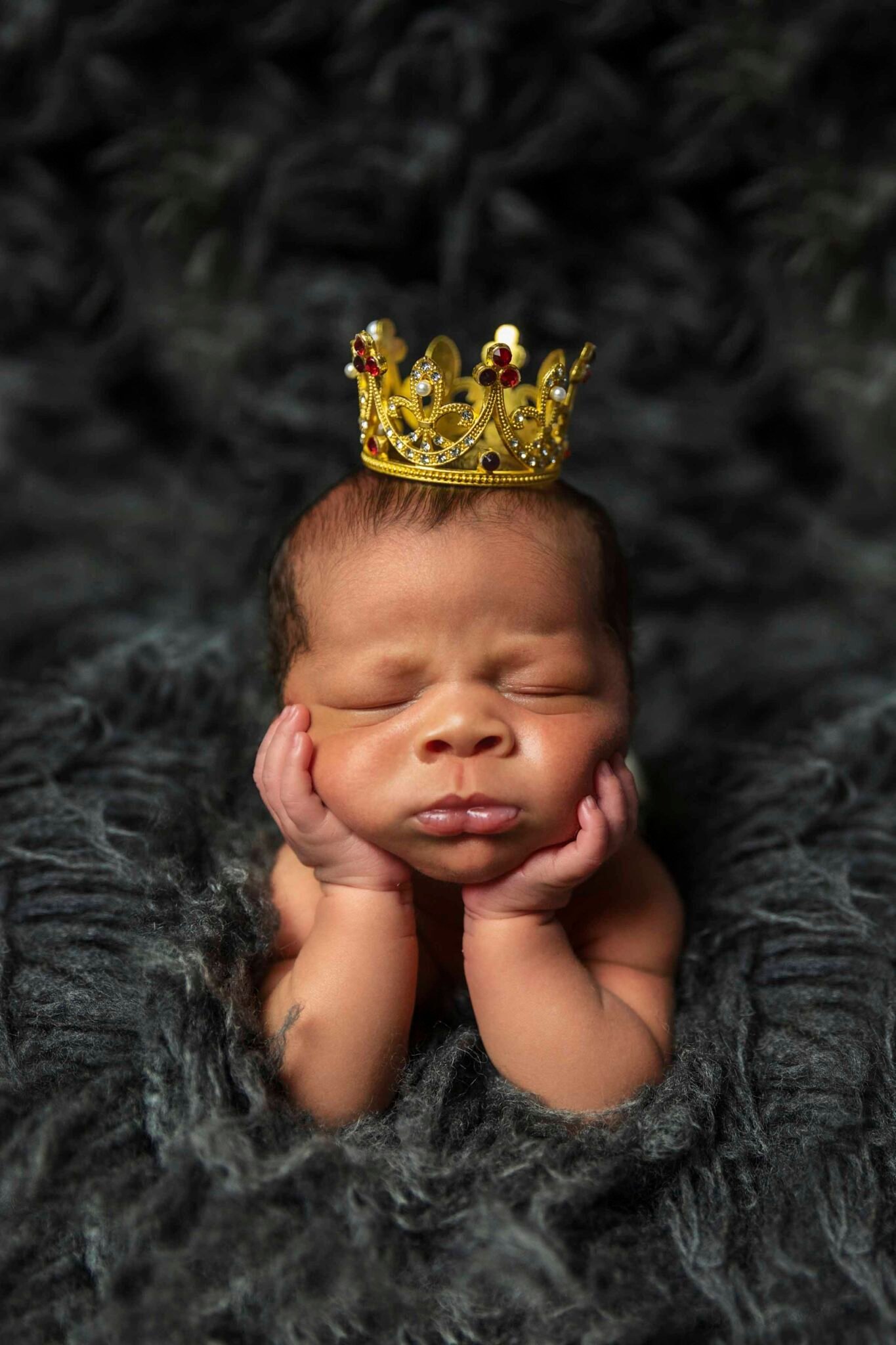 Crown for a Prince Woodlands TX family Photographer