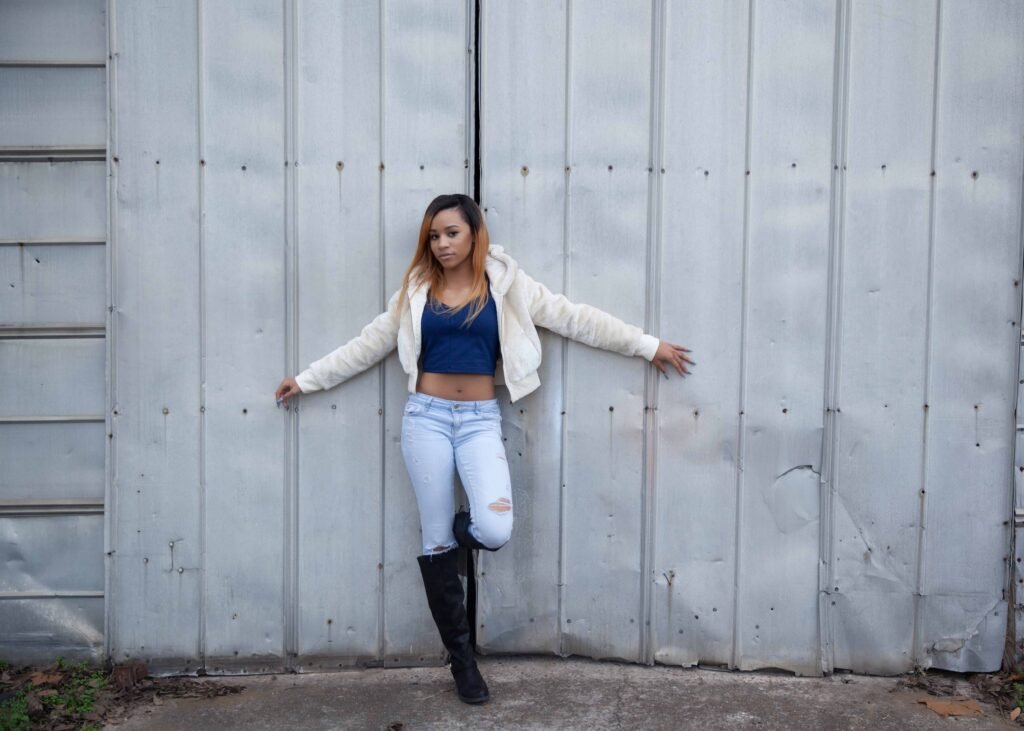 Senior in downtown Tomball TX