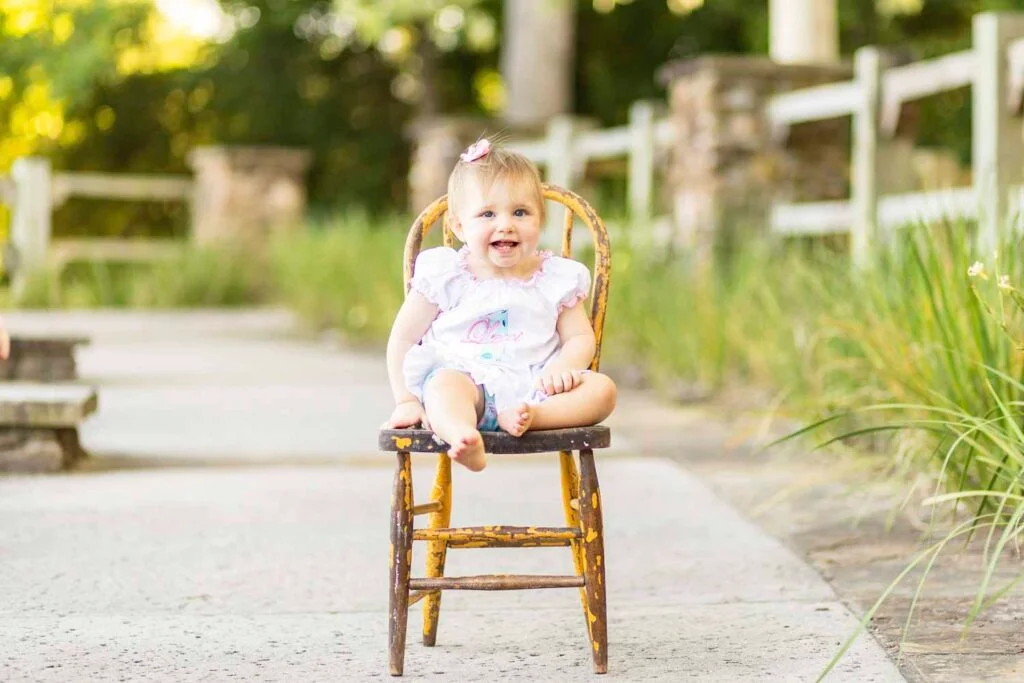One year old in Rob Fleming park. Taken by Kara Powell Photography.