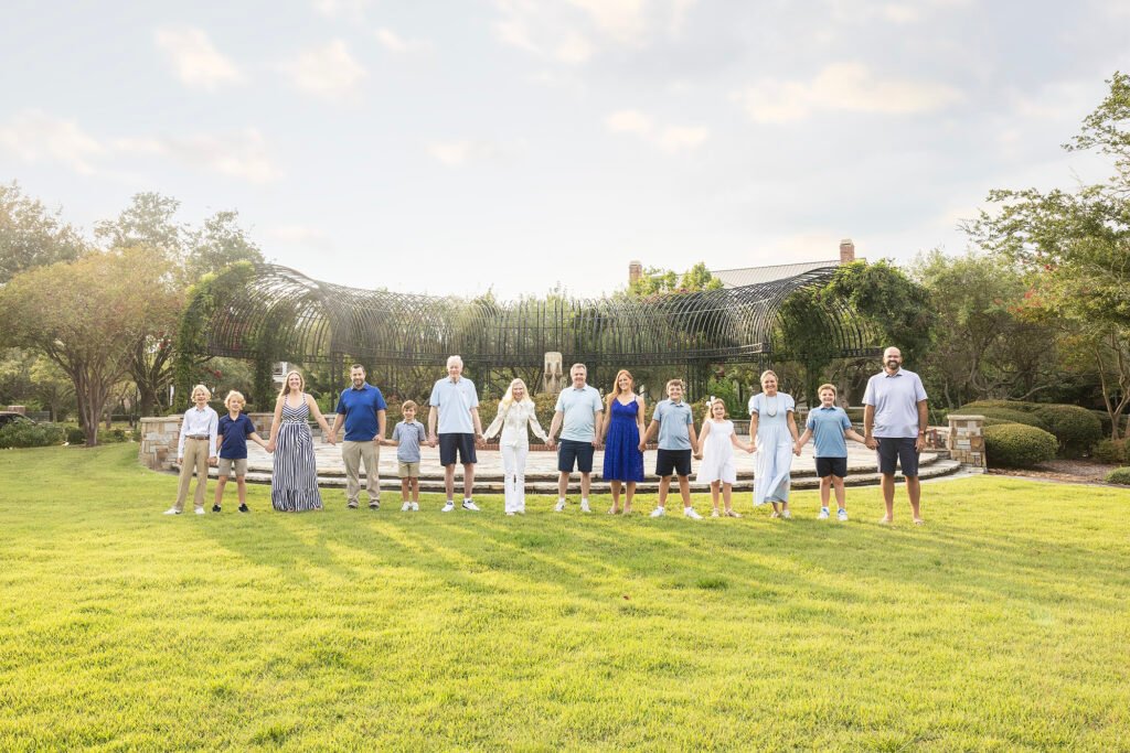 Extended family in The Woodlands TX, Kara Powell Photography
